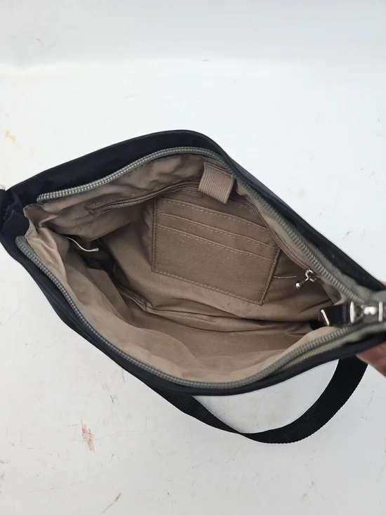 Baggallini Black Crossbody Bag with Silver Hardware - Picture 6 of 6